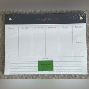 Kate Spade Weekly Planner Pad